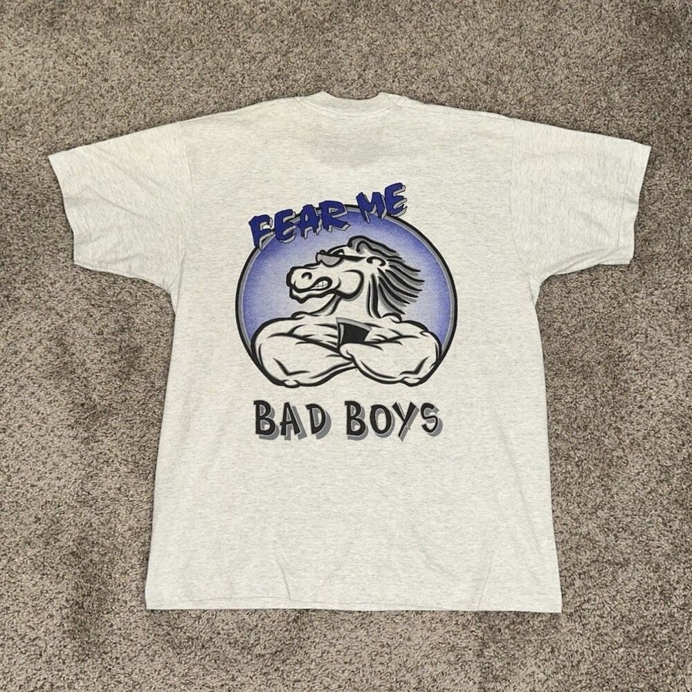Vintage Fear Me Bad Boys Horsepower Shirt Men’s Large